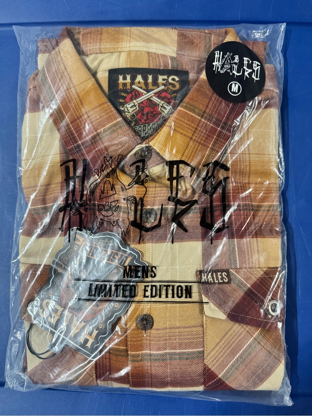 Men's Brown Plaid Flannel Shirt - Limited Edition